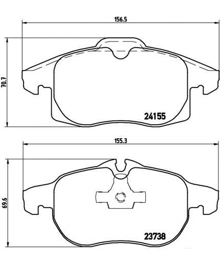 BREMBO Колодки дисковые Фото 2