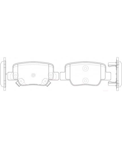 NiBK Колодки дисковые