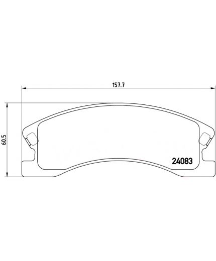 BREMBO Колодки дисковые Фото 2