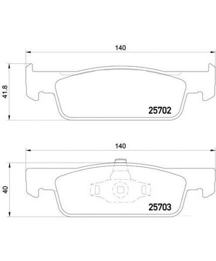 BREMBO Колодки дисковые Фото 2