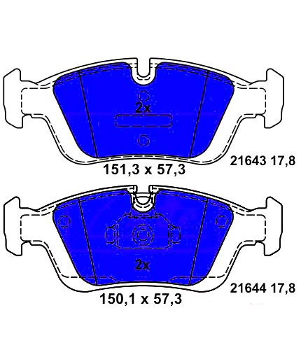 ATE Колодки дисковые передние Фото 7