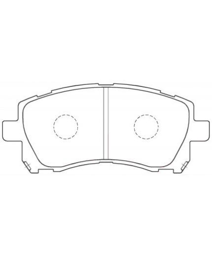 Akebono Колодки дисковые