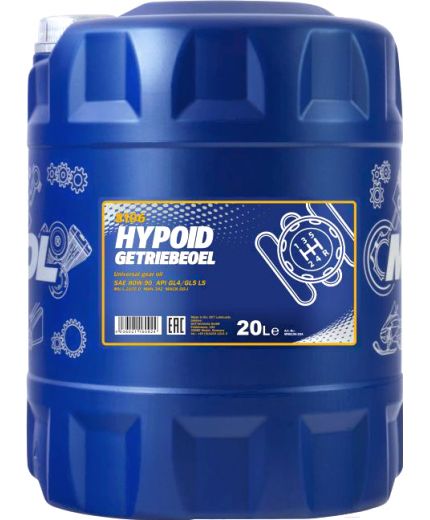 Трансмиссионное масло MANNOL Hypoid 80W-90 GL-4/GL-5 LS 20л