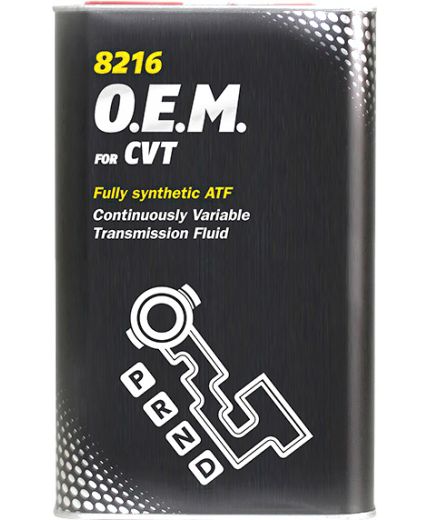 Трансмиссионное масло MANNOL 8216 CVT O.E.M. 1л METAL