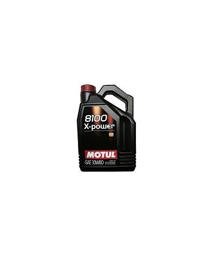 Моторное масло MOTUL 8100 X-POWER 10W-60 4л Фото 3