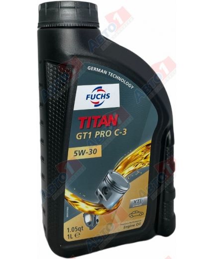 Моторное масло FUCHS TITAN GT1 PRO C-3 5W-30 1л (заменаа 601228322) Фото 3