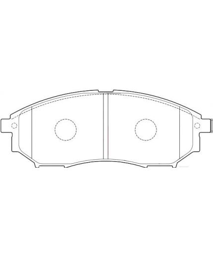 Valeo Колодки дисковые