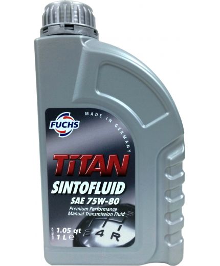 Трансмиссионное масло FUCHS TITAN SINTOFLUID 75W-80 1л API GL-5 Фото 2