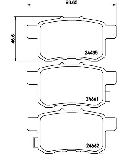 BREMBO Колодки дисковые Фото 2
