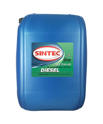 Моторное масло SINTEC Diesel CF-4 SAE 15W-40 API CF-4/CF/SJ 20л