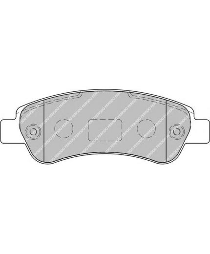 Ferodo Колодки дисковые задние Фото 2