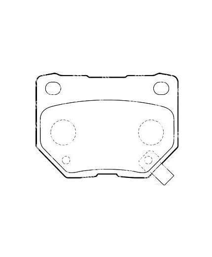 Akebono Колодки дисковые