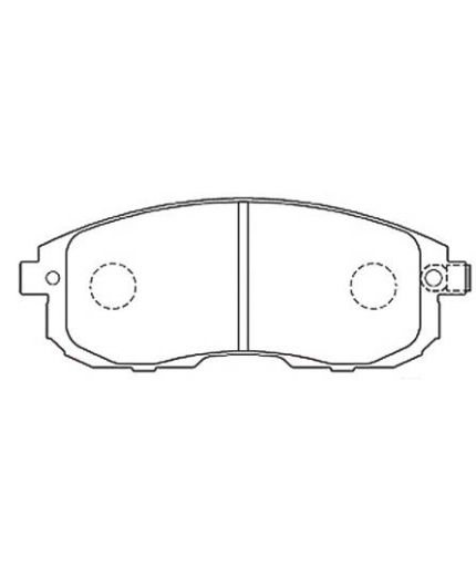 Akebono Колодки дисковые