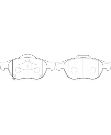 NiBK Колодки дисковые