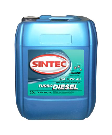 Моторное масло SINTEC Turbo Diesel SAE 10W-40, API CF-4/SJ 20л