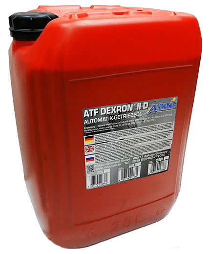 Трансмиссионное масло ALPINE ATF DEХRON II D 20л