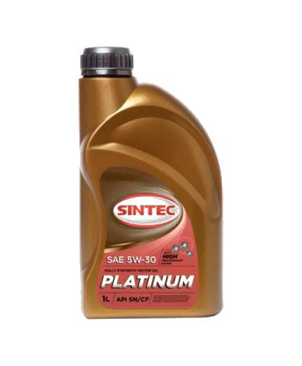 Моторное масло SINTEC PLATINUM SAE 5W-30, API SN/SF 1л