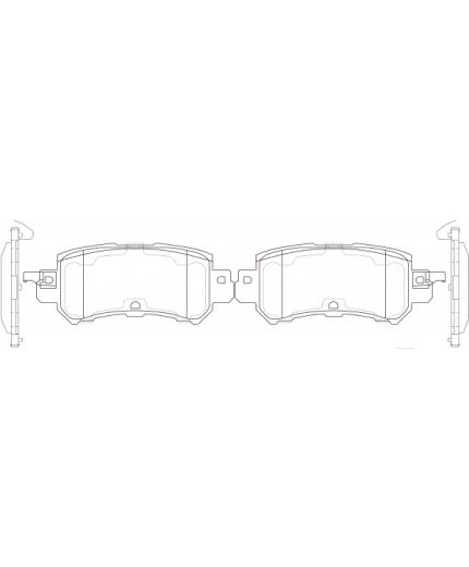 NiBK Колодки дисковые Фото 4