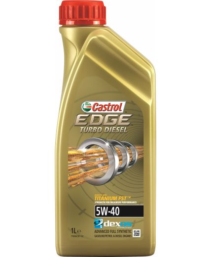 Моторное масло CASTROL EDGE Turbo Diesel 5W-40 1л Фото 3