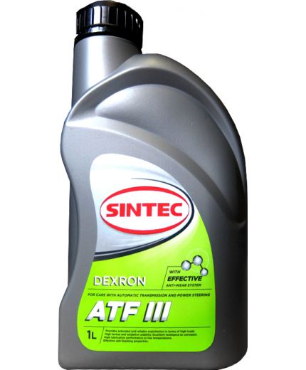 Трансмиссионное масло SINTEC ATF III Dexron 1л