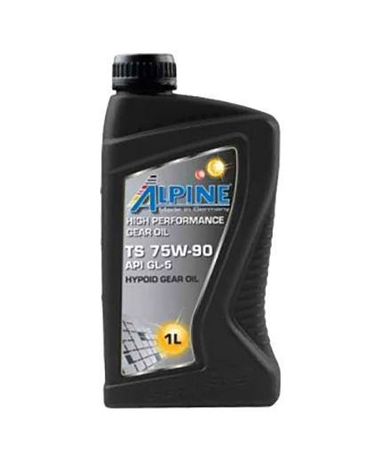 Трансмиссионное масло ALPINE Gear Oil TS 75W-90 GL-5 1л