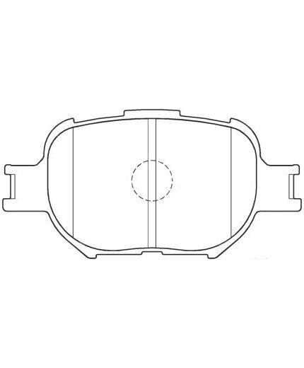 Akebono Колодки дисковые