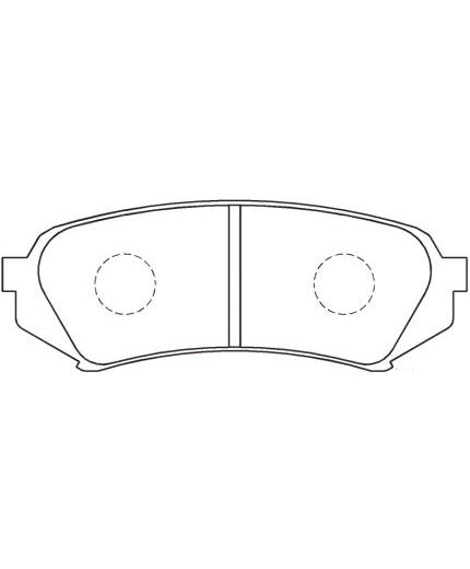 Akebono Колодки дисковые