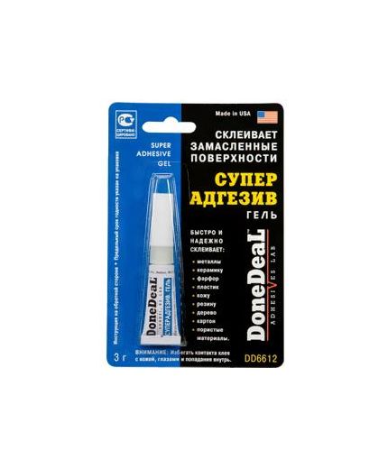 Done Deal Суперадгезив гель не требует обезжиривания поверхностей 2г Фото 2