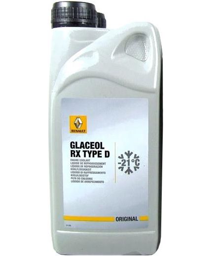 Антифриз RENAULT RENAULT GLACEOL RX Type D RENAULT/NISSAN зеленый 1л