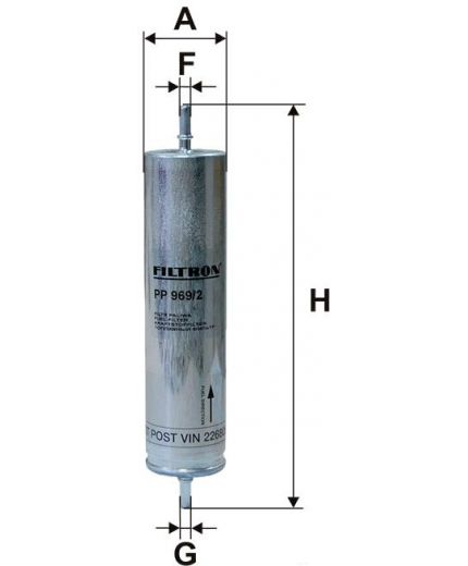 FILTRON Фильтр топливный Фото 2