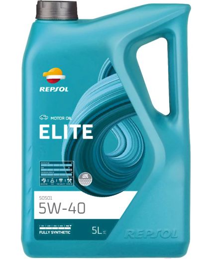 Моторное масло Repsol ELITE 50501 TDI 5W-40 5л Фото 2