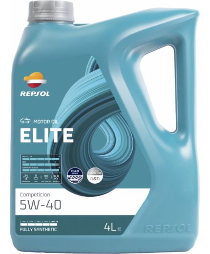 Моторное масло Repsol ELITE COMPETICION 5W-40 4л Фото 2