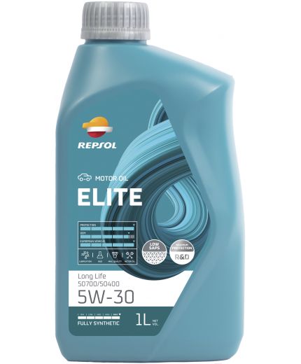 Моторное масло Repsol ELITE LONG LIFE 50700/50400 5W-30 1л Фото 2