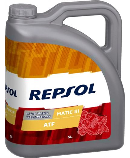 Трансмиссионное масло Repsol RP MATIC III ATF 5л