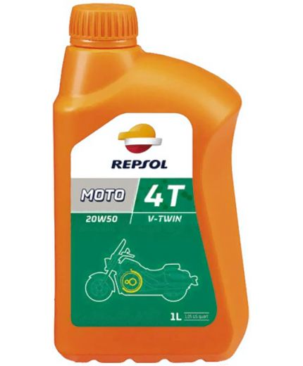 Repsol MOTO V-TWIN 4T 20W-50 1л
