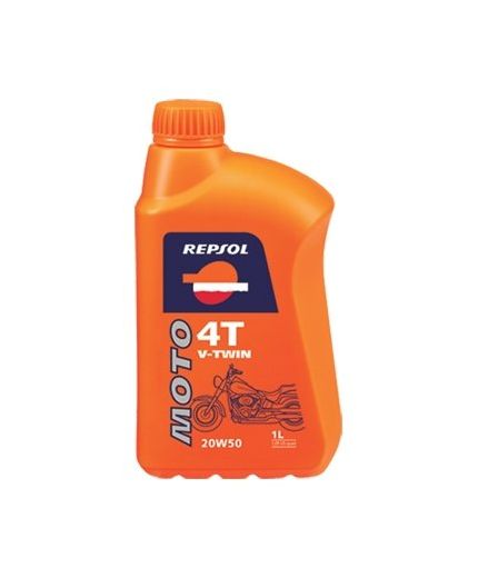 Repsol MOTO V-TWIN 4T 20W-50 1л Фото 2