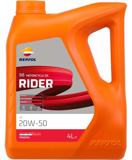 Repsol MOTO RIDER 4T 20W-50 4л Фото 2