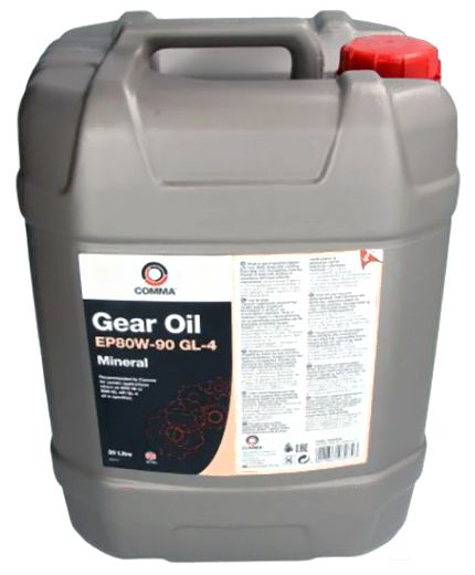 Трансмиссионное масло COMMA GEAR OIL EP 80W-90 GL-4 20л