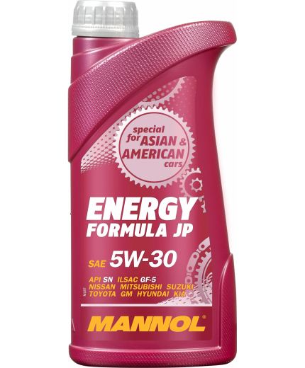Моторное масло MANNOL Energy Formula JP 5W-30 API SN 1л. ESTER