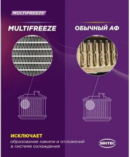 Антифриз SINTEC MULTI FREEZE 5кг Фото 6