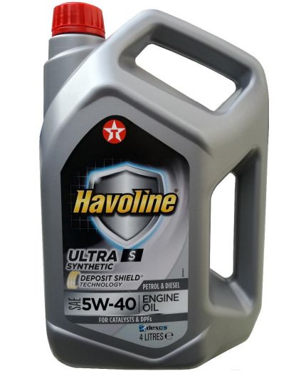 Моторное масло TEXACO Havoline Ultra S 5W-40 4л