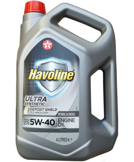 Моторное масло TEXACO Havoline Ultra 5W-40 4л Фото 2