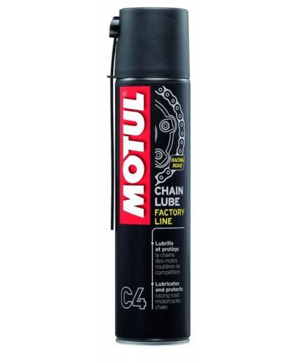 Смазка MOTUL С4 CHAIN LUBE FL для мотоцепей 400 мл Фото 2