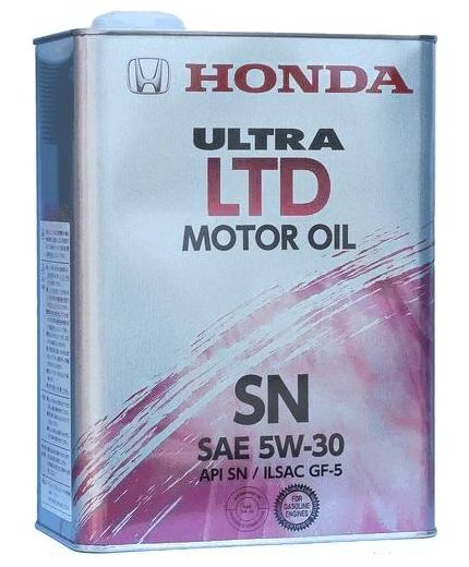 Моторное масло HONDA SN 5W-30 ULTRA LTD 4л Фото 2