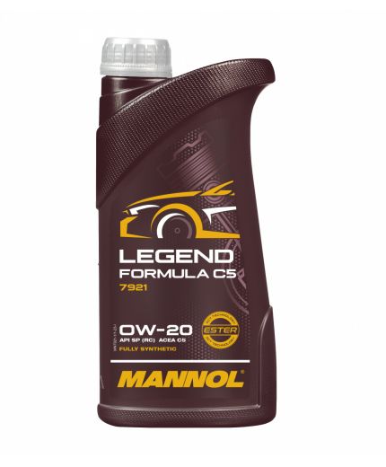 Моторное масло MANNOL 7921 Legend Formula C5 0W-20 API SP (RC) 1л ESTER