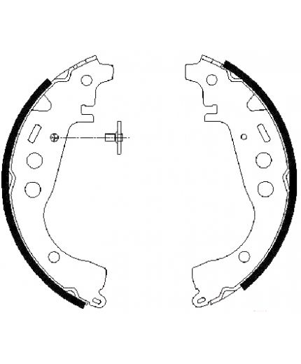 BOSCH Колодки дисковые