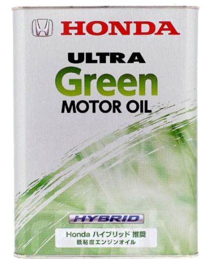 Моторное масло HONDA ULTRA GREEN HYBRID 0W-10 4л Фото 2