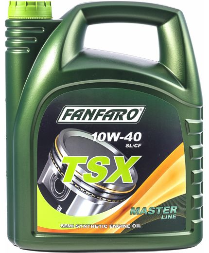 Моторное масло FANFARO TSX 10W-40 SL/CF 5л Фото 3