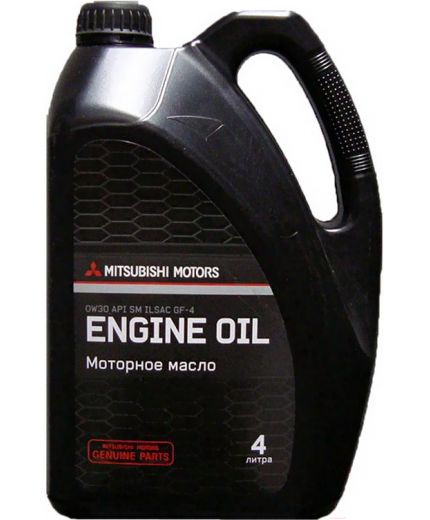 Моторное масло MITSUBISHI DIAQUEEN MOTOR OIL SM/GF-4 5W-30 4л Фото 2