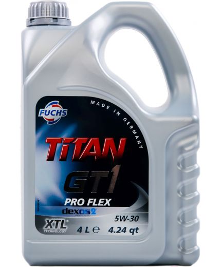 Моторное масло FUCHS TITAN GT1 PRO FLEX 5W-30 4л Фото 2